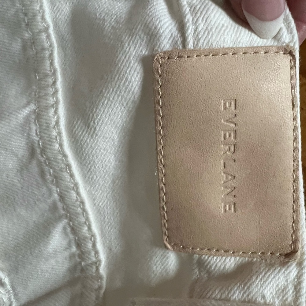 Everlane The Summer Jeans in Ecru Sz 8-10